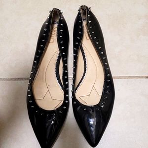 Black Patent leather flats